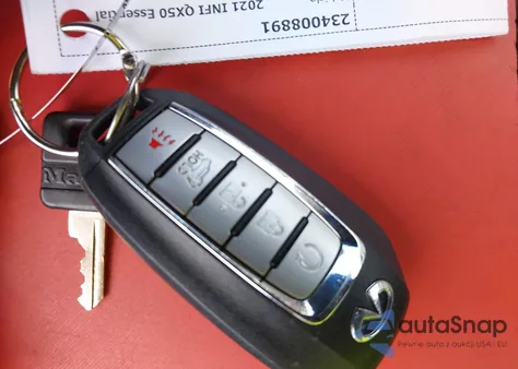 2021 Infiniti Qx50 Essential Awd from USA, damaged, VIN 3PCAJ5CB0MF120500